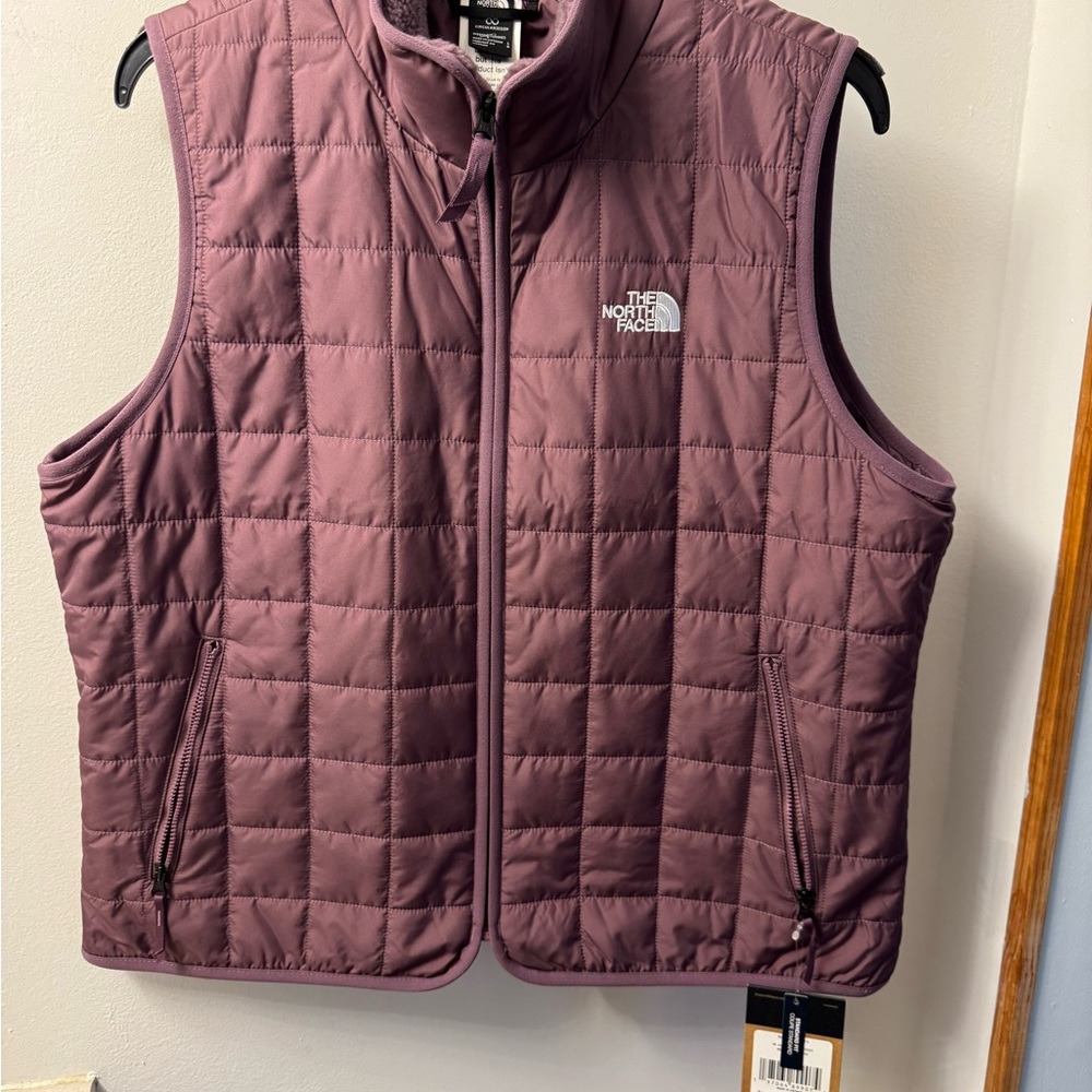 The North Face Mauve Insulated Vest